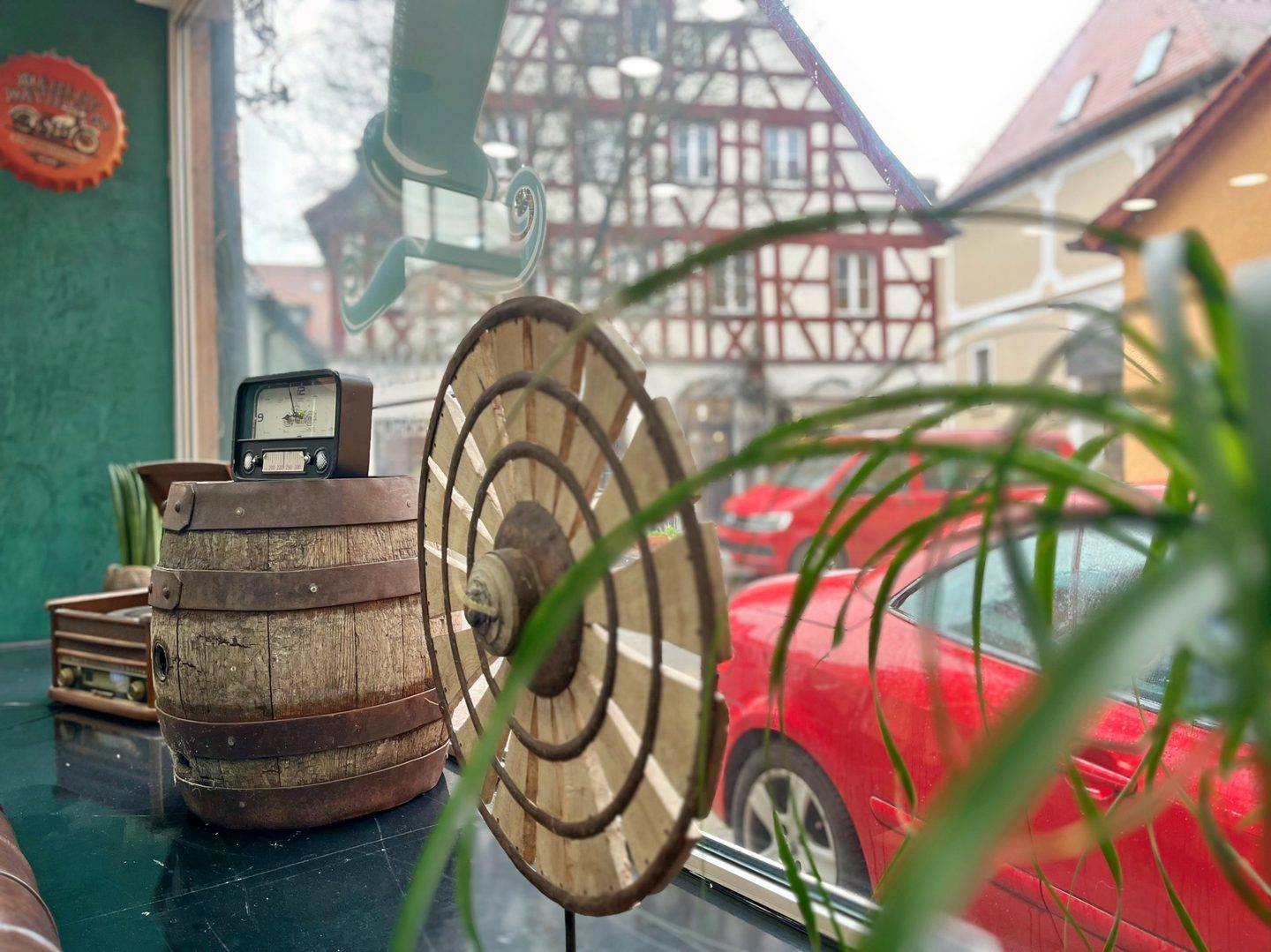 Goldener Barbershop